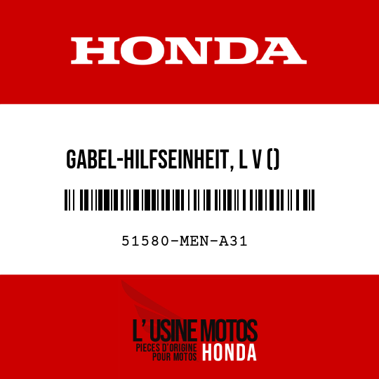 image de 51580-MEN-A31 GABEL-HILFSEINHEIT, L V ()