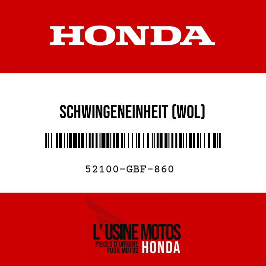 image de 52100-GBF-860 SCHWINGENEINHEIT (WOL)