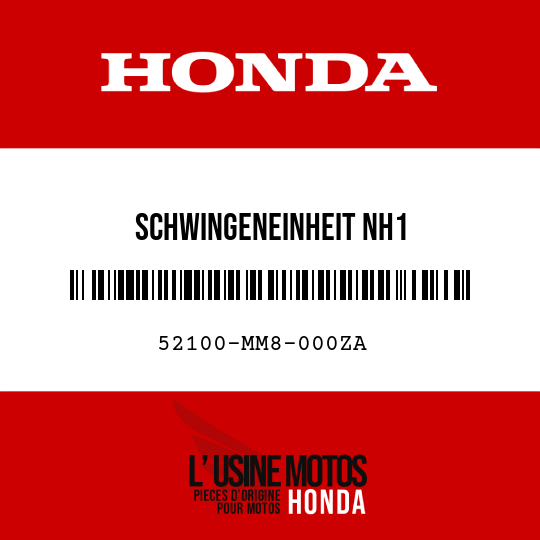 image de 52100-MM8-000ZA SCHWINGENEINHEIT NH1 