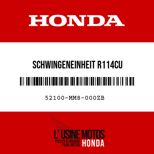 image de 52100-MM8-000ZB SCHWINGENEINHEIT R114CU 