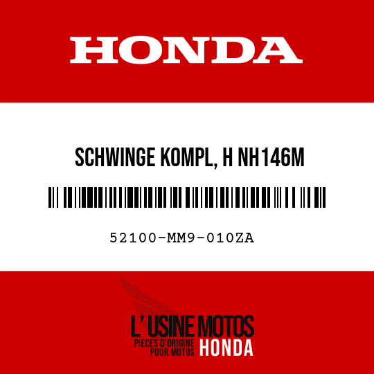 image de 52100-MM9-010ZA SCHWINGE KOMPL, H NH146M 