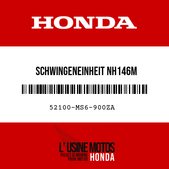 image de 52100-MS6-900ZA SCHWINGENEINHEIT NH146M 