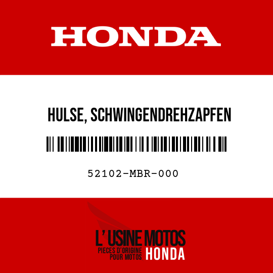 image de 52102-MBR-000 HULSE, SCHWINGENDREHZAPFEN