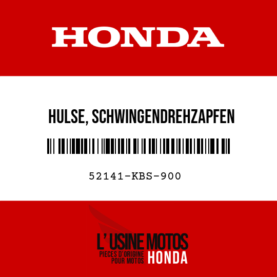 image de 52141-KBS-900 HULSE, SCHWINGENDREHZAPFEN