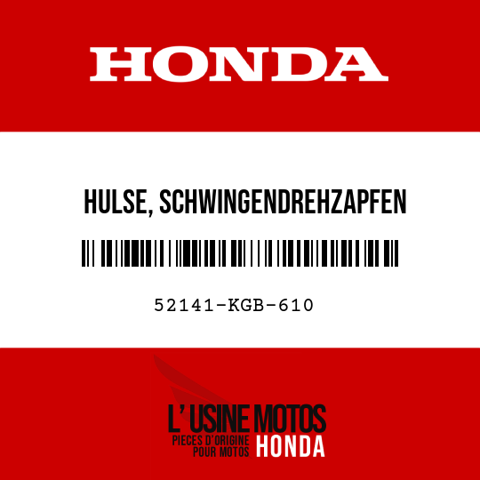 image de 52141-KGB-610 HULSE, SCHWINGENDREHZAPFEN