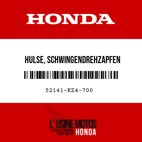 image de 52141-KZ4-700 HULSE, SCHWINGENDREHZAPFEN