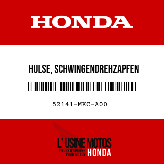 image de 52141-MKC-A00 HULSE, SCHWINGENDREHZAPFEN