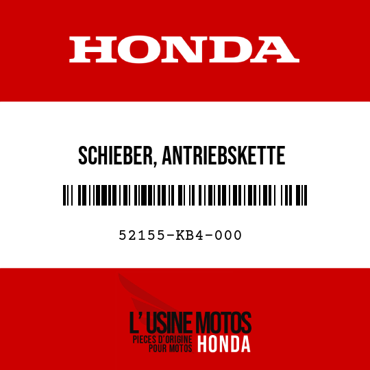 image de 52155-KB4-000 SCHIEBER, ANTRIEBSKETTE