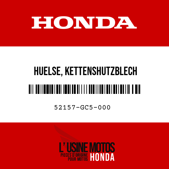 image de 52157-GC5-000 HUELSE, KETTENSHUTZBLECH