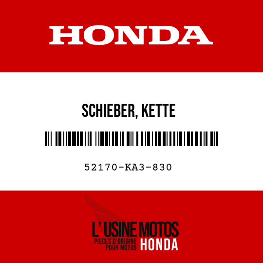 image de 52170-KA3-830 SCHIEBER, KETTE