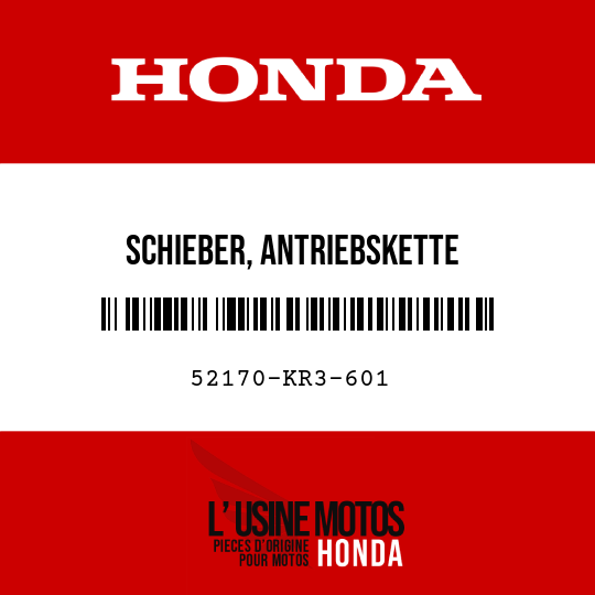 image de 52170-KR3-601 SCHIEBER, ANTRIEBSKETTE