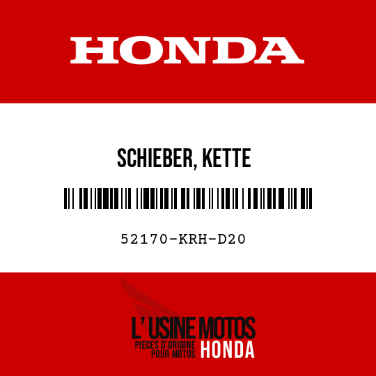 image de 52170-KRH-D20 SCHIEBER, KETTE