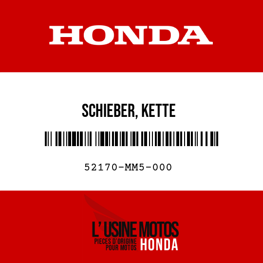 image de 52170-MM5-000 SCHIEBER, KETTE
