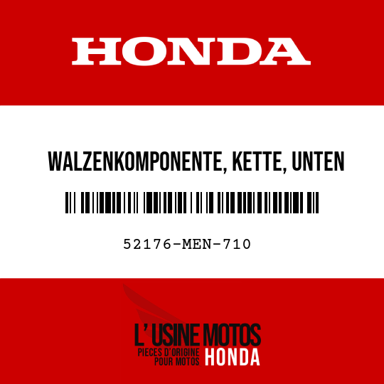 image de 52176-MEN-710 WALZENKOMPONENTE, KETTE, UNTEN