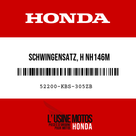 image de 52200-KBS-305ZB SCHWINGENSATZ, H NH146M 