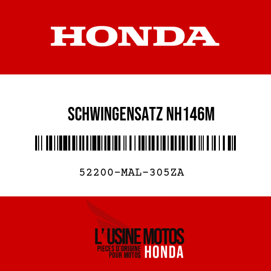 image de 52200-MAL-305ZA SCHWINGENSATZ NH146M 