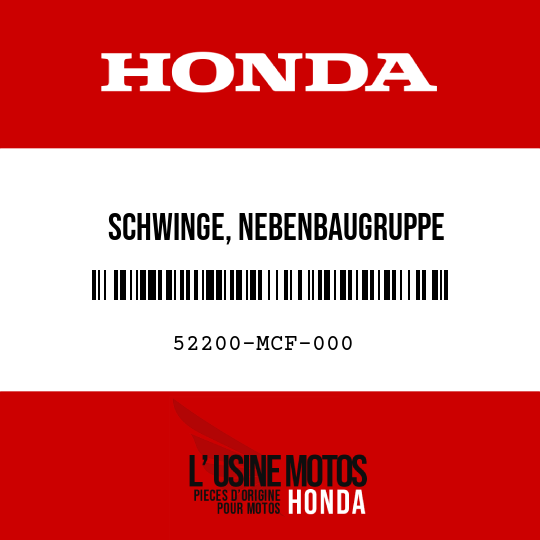 image de 52200-MCF-000 SCHWINGE, NEBENBAUGRUPPE