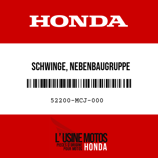 image de 52200-MCJ-000 SCHWINGE, NEBENBAUGRUPPE