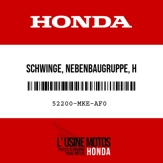 image de 52200-MKE-AF0 SCHWINGE, NEBENBAUGRUPPE, H