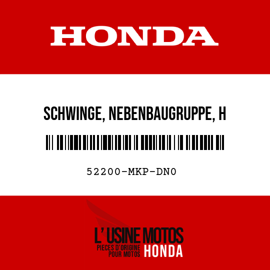 image de 52200-MKP-DN0 SCHWINGE, NEBENBAUGRUPPE, H