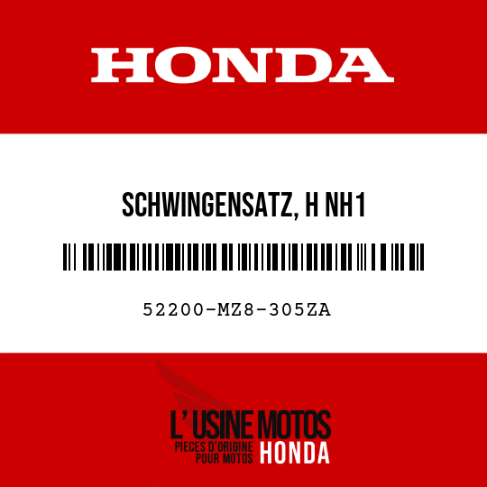image de 52200-MZ8-305ZA SCHWINGENSATZ, H NH1 