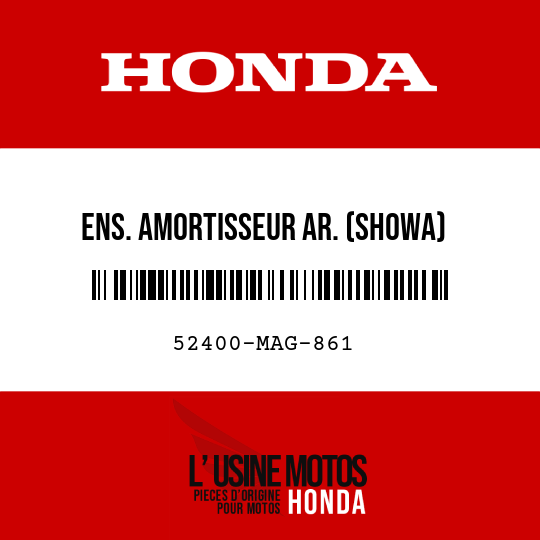 image de 52400-MAG-861 ENS. AMORTISSEUR AR. (SHOWA)