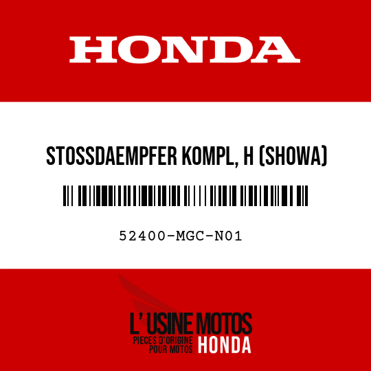 image de 52400-MGC-N01 STOSSDAEMPFER KOMPL, H (SHOWA)