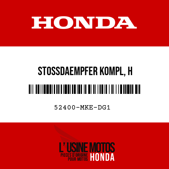 image de 52400-MKE-DG1 STOSSDAEMPFER KOMPL, H