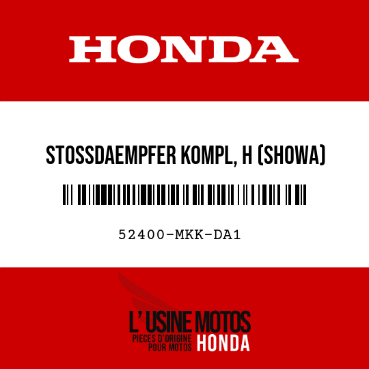 image de 52400-MKK-DA1 STOSSDAEMPFER KOMPL, H (SHOWA)