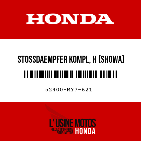 image de 52400-MY7-621 STOSSDAEMPFER KOMPL, H (SHOWA)