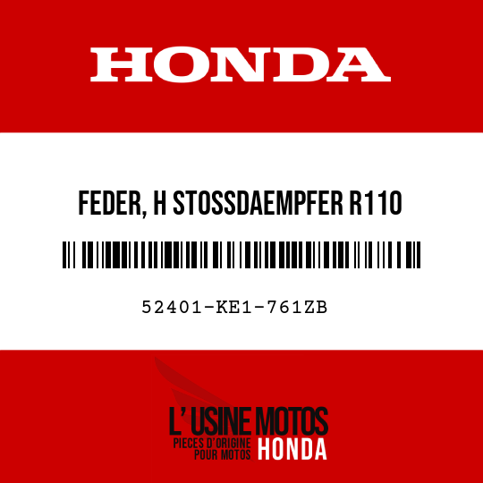 image de 52401-KE1-761ZB FEDER, H STOSSDAEMPFER R110