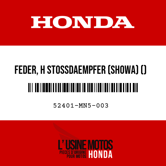 image de 52401-MN5-003 FEDER, H STOSSDAEMPFER (SHOWA) ()