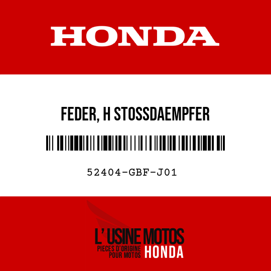 image de 52404-GBF-J01 FEDER, H STOSSDAEMPFER (43N/MM,44KGF/MM)