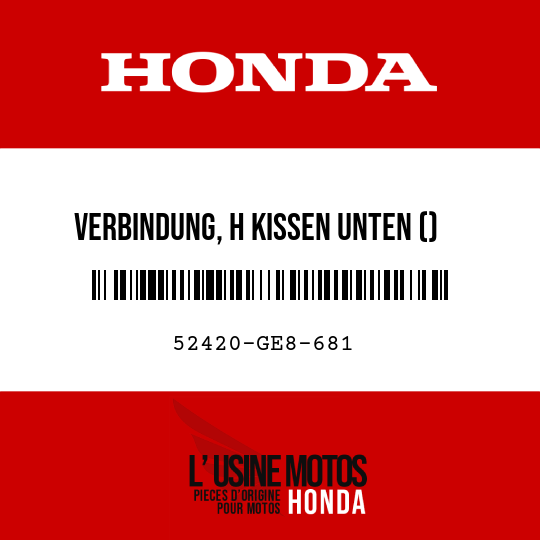 image de 52420-GE8-681 VERBINDUNG, H KISSEN UNTEN ()