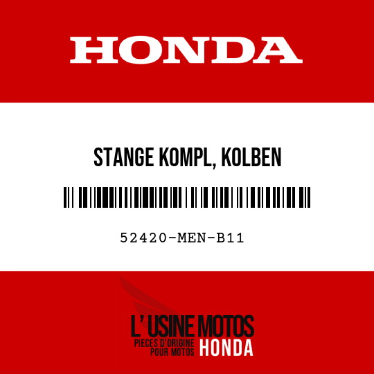 image de 52420-MEN-B11 STANGE KOMPL, KOLBEN