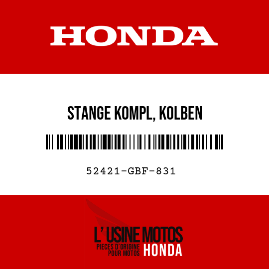 image de 52421-GBF-831 STANGE KOMPL, KOLBEN