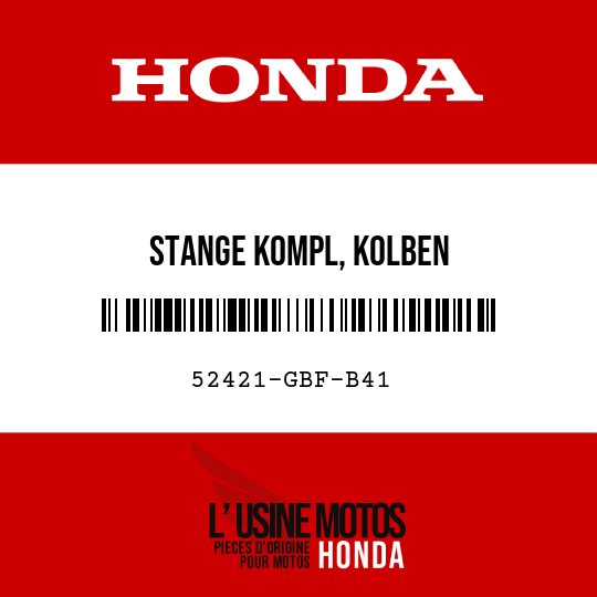 image de 52421-GBF-B41 STANGE KOMPL, KOLBEN