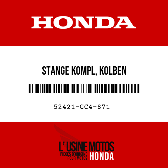 image de 52421-GC4-871 STANGE KOMPL, KOLBEN