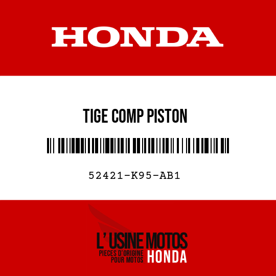 image de 52421-K95-AB1 TIGE COMP PISTON