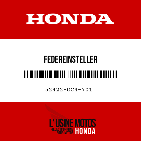 image de 52422-GC4-701 FEDEREINSTELLER