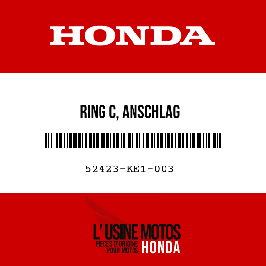 image de 52423-KE1-003 RING C, ANSCHLAG