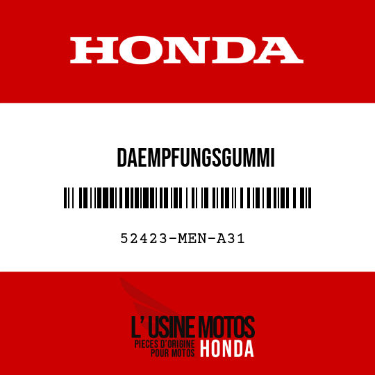 image de 52423-MEN-A31 DAEMPFUNGSGUMMI