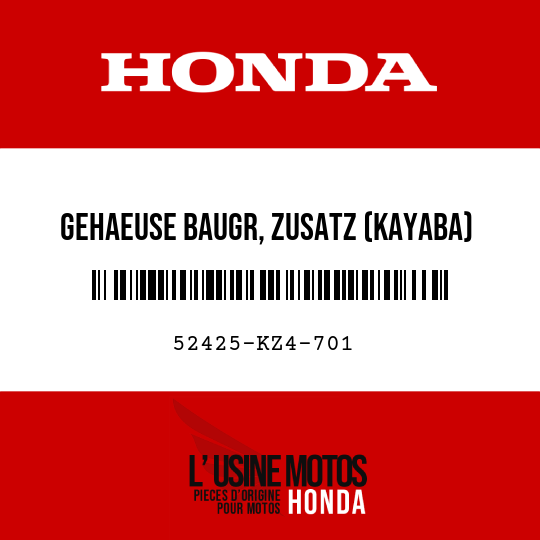 image de 52425-KZ4-701 GEHAEUSE BAUGR, ZUSATZ (KAYABA)