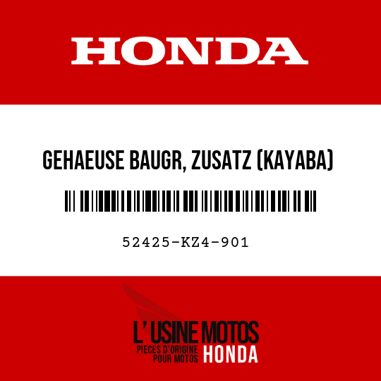 image de 52425-KZ4-901 GEHAEUSE BAUGR, ZUSATZ (KAYABA)