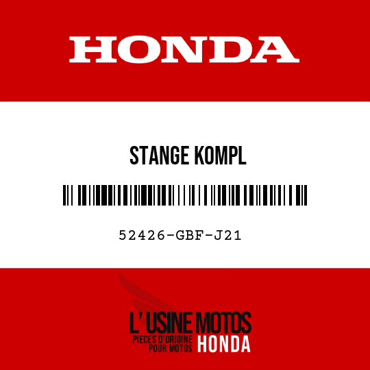 image de 52426-GBF-J21 STANGE KOMPL