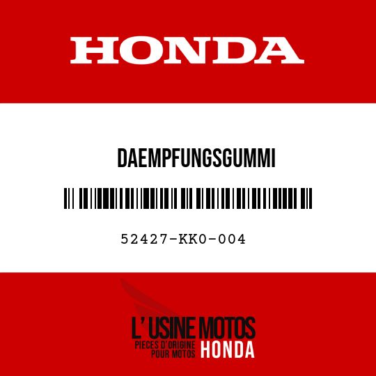 image de 52427-KK0-004 DAEMPFUNGSGUMMI