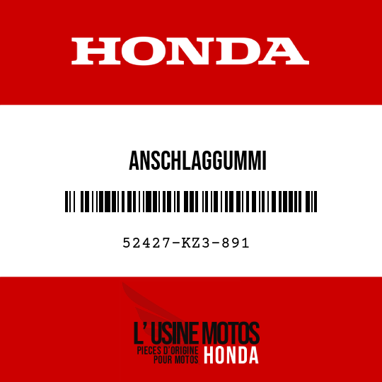 image de 52427-KZ3-891 ANSCHLAGGUMMI