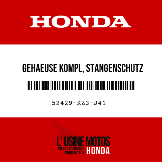 image de 52429-KZ3-J41 GEHAEUSE KOMPL, STANGENSCHUTZ