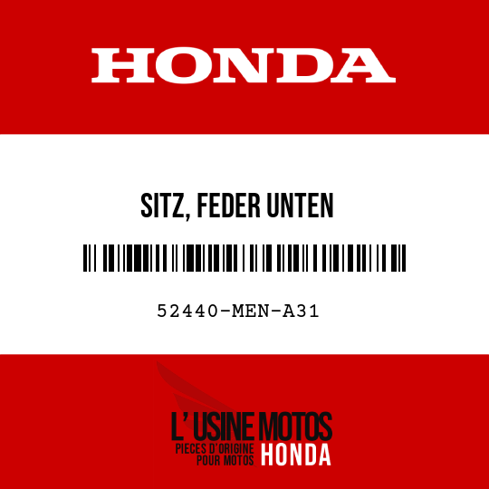 image de 52440-MEN-A31 SITZ, FEDER UNTEN