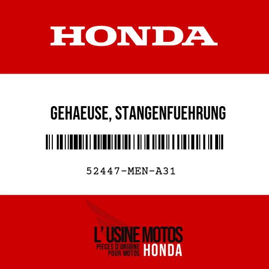 image de 52447-MEN-A31 GEHAEUSE, STANGENFUEHRUNG